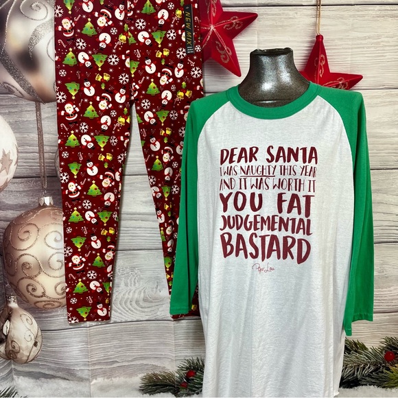 Piper Lou 2XL Christmas top with Plus size Christmas leggings - Picture 2 of 13